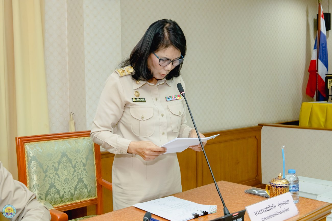ประชุมสภาเทศบาลตำบลอ้อมใหญ่ สมัยสามัญ สมัยที่ 2 ครั้งที่ 1 ประจำปี 2569 ณ ห้องประชุมสภาเทศบาลตำบลอ้อมใหญ่